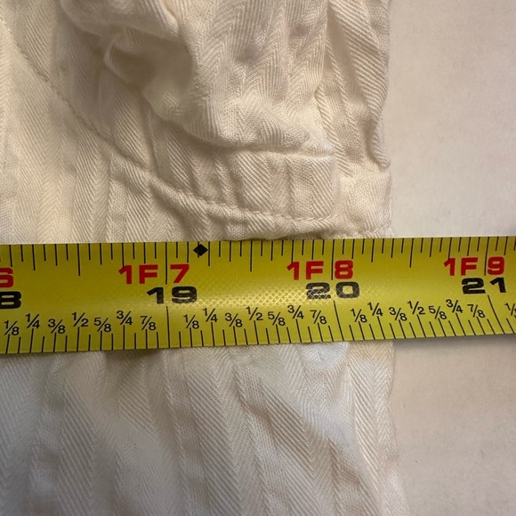 Tommy Bahama Men’s Small White Seersucker Stripe Button Down Beach Travel Casual - Picture 11 of 12